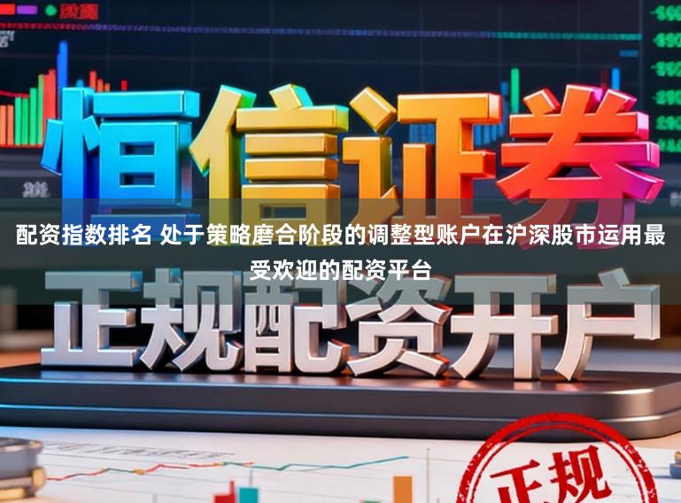 配资指数排名 处于策略磨合阶段的调整型账户在沪深股市运用最受欢迎的配资平台