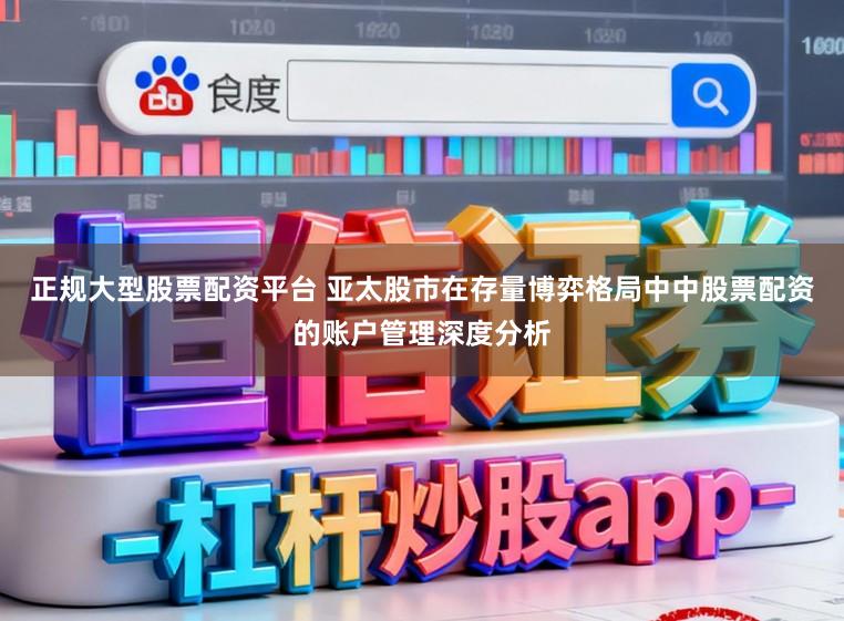 正规大型股票配资平台 亚太股市在存量博弈格局中中股票配资的账户管理深度分析