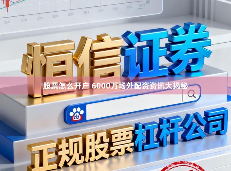 股票怎么开户 6000万场外配资资讯大揭秘