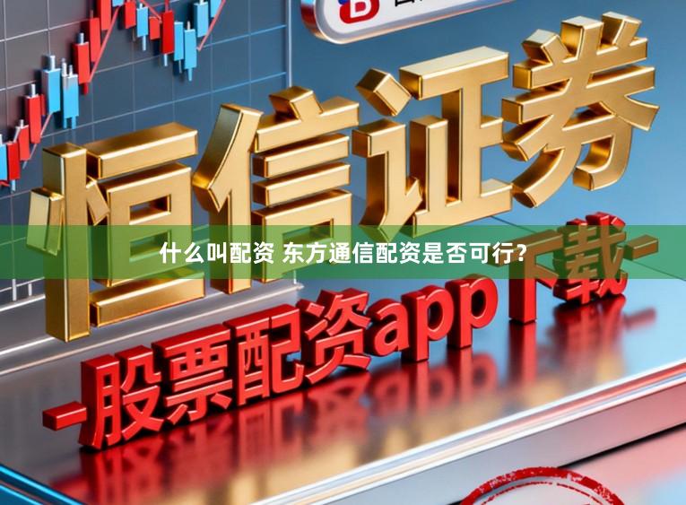 什么叫配资 东方通信配资是否可行？